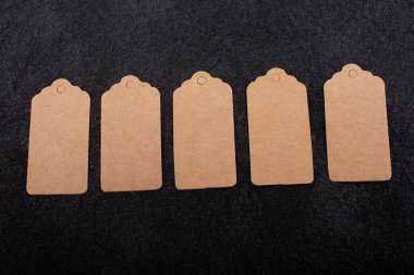 Kağıt fiyat etiketleri. boş alışveriş etiketleri, fiyatlandırma etiketi fiyatı,