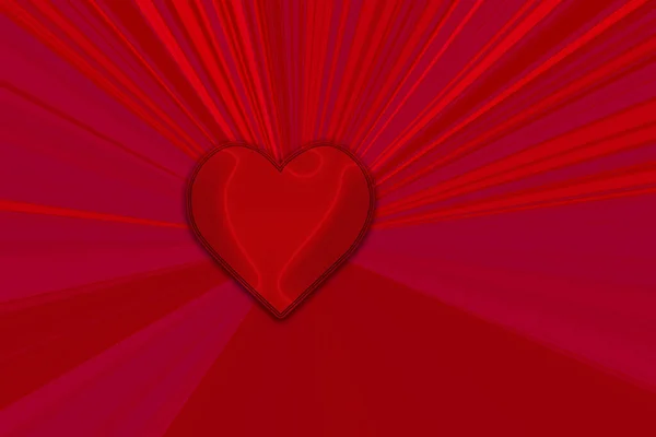 Concepto Tarjeta San Valentín Corazón Para San Valentín Antecedentes —  Fotos de Stock