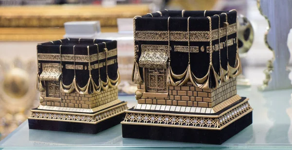 Modell Der Khana Kaba Moschee lizenzfreie Stockbilder