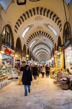 Grand Bazaar, Türkiye, dünyanın en büyük ve en eski kapalı pazarlarından biri..