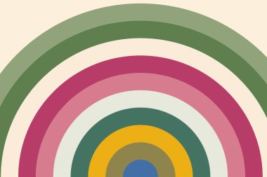 Çemberli modern arka plan. İlan pankartları ve sunumlar için metin için alanı olan soyut tasarım