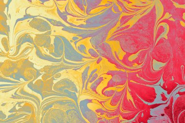 Canlı renklerin yoğun renkli bir karışımı. Soyut modern arkaplan şablonları tasarımı