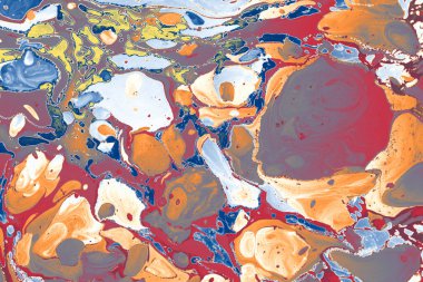 Kumaş, tasarım arkaplan dokusu için soyut yaratıcı mermer şablonu