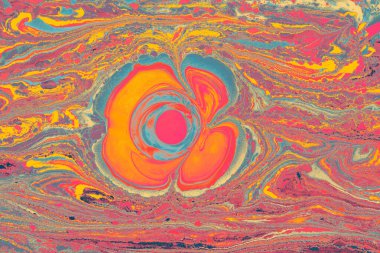 Canlı renklerin yoğun renkli bir karışımı. Soyut modern arkaplan şablonları tasarımı