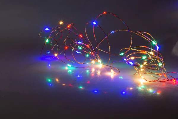 Светящийся Светящийся Праздничный Рождественский Декор Светящийся Фоновый Набор — стоковое фото