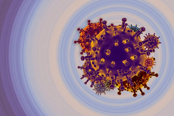 Covid 코로나 바이러스 코로나 바이러스의 확산을 — 스톡 사진