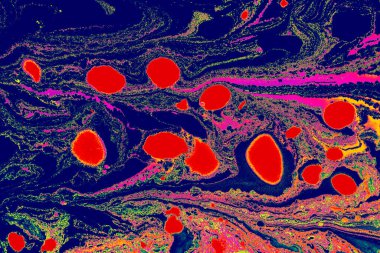 Kumaş, tasarım arkaplan dokusu için soyut yaratıcı mermer desen