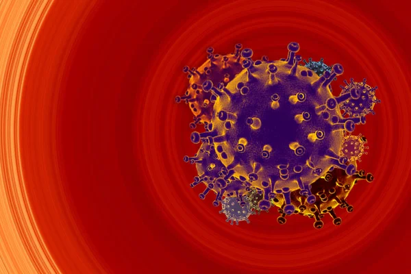 Covid Coronavirus Ziekte Uitbraak Achtergrond Stop Met Het Verspreiden Van — Stockfoto