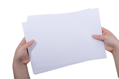 Blank paper texture or paper background. Empty paper texture background