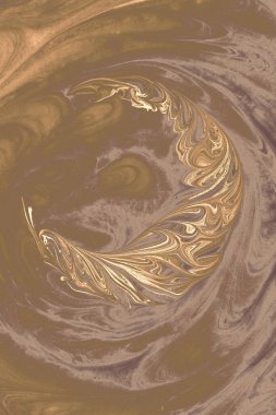 Ebru mermer el yapımı sanat, geleneksel Ebru tekniği. mermer sıvı mürekkep sanatının soyut arkaplanı