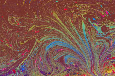 Canlı renklerin yoğun renkli bir karışımı. Soyut modern arkaplan şablonları tasarımı