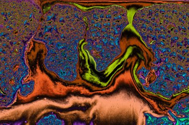 Ebru mermer el yapımı sanat, geleneksel Ebru tekniği. mermer sıvı mürekkep sanatının soyut arkaplanı