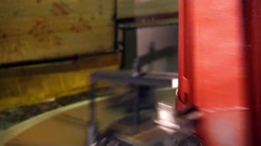 Modern metal işleme Cnc makinesi.