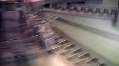 Modern metal işleme Cnc makinesi.