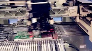 Yazdırılan Circut kurulu robot üretim.