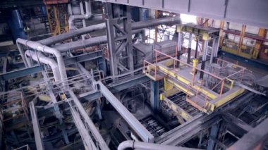 Bir ağır sanayi Fabrikası'nda modern bitki.