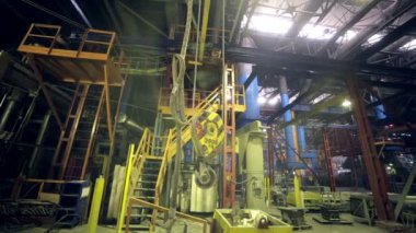 Bir ağır sanayi Fabrikası'nda modern bitki.