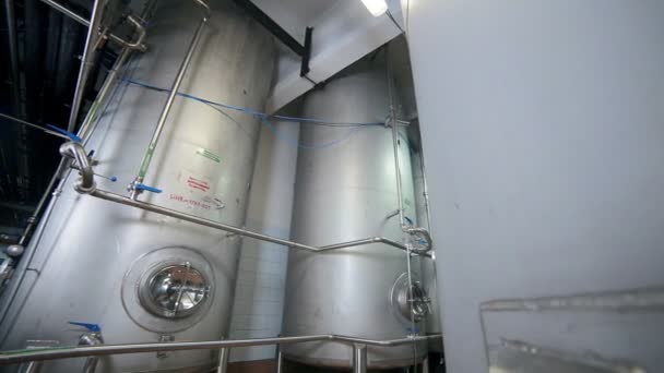 Storages, tank, container, reservoir. — Stock Footage Storages, tank, container, reservoir. Stock Footage