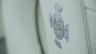 Bilgisayarlı Tomografi Ct MRI tarayıcı makine detayını. Hiçbir insan.