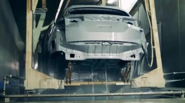 Galvanizasyondan sonra otomotiv iskeleti bitki biriminde