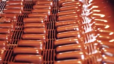 Manufacturing and mechanical Transportation of chocolate candies
