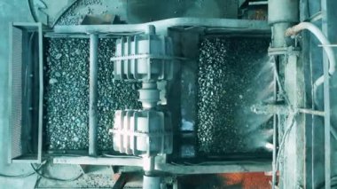 Değirmenden geçen bakır cevherinin en üst görüntüsü