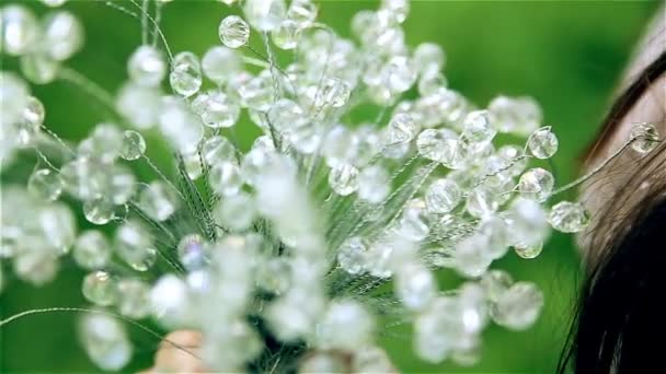 Bouquet de mariage rare et extraordinaire . — Video