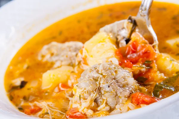 Traditionelle armenische Suppe kololik — Stockfoto