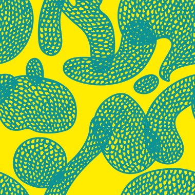 soyut leke doodle desen