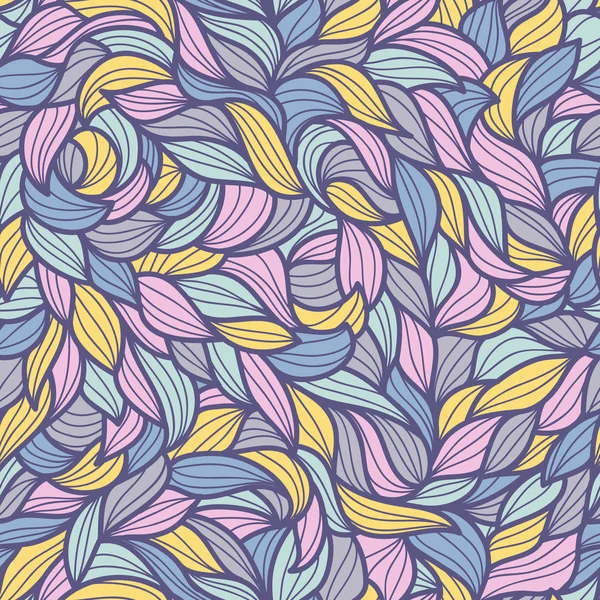 Hojas abstractas coloridas — Vector de stock