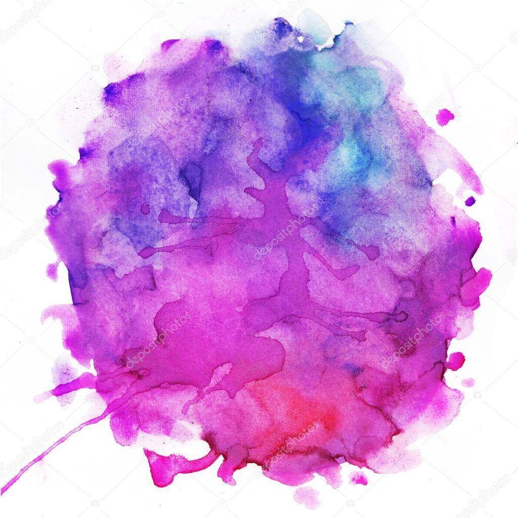 Watercolor splash texture Stock Photo by ©furzikava 96959896