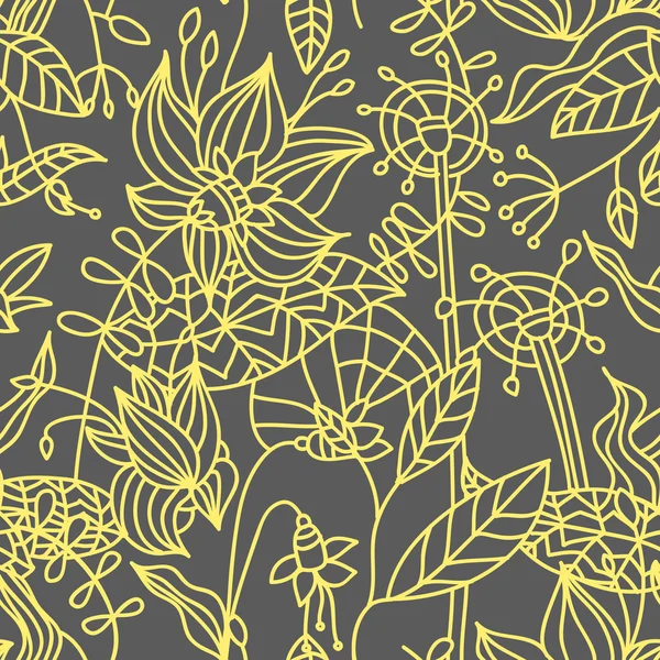 Beau motif floral — Image vectorielle