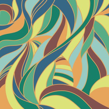 soyut renkli dalgalar