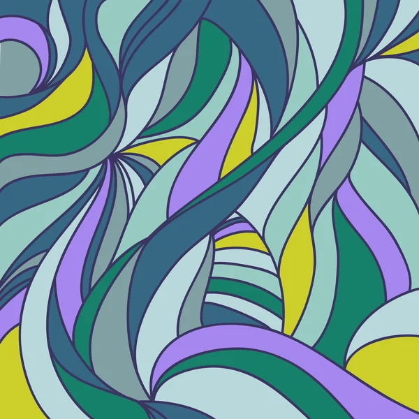 Ondas coloridas abstractas — Archivo Imágenes Vectoriales