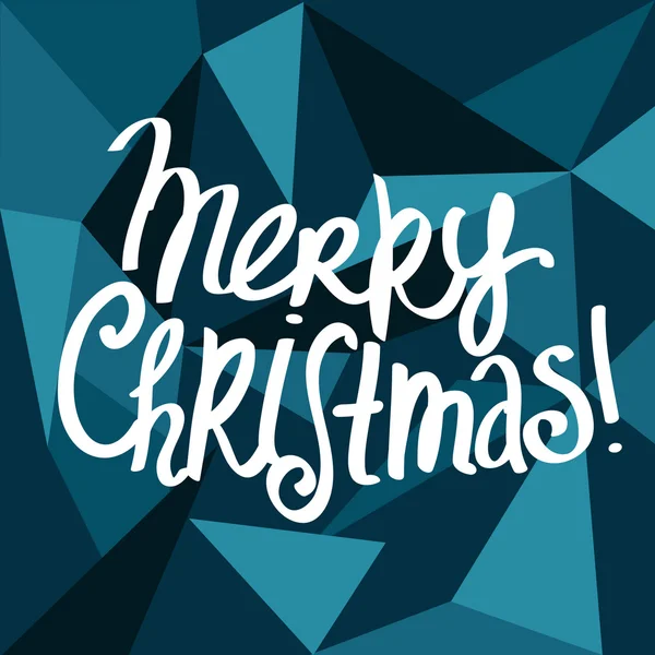 Boldog Karácsonyi üdvözlőlapot! — Stock Vector