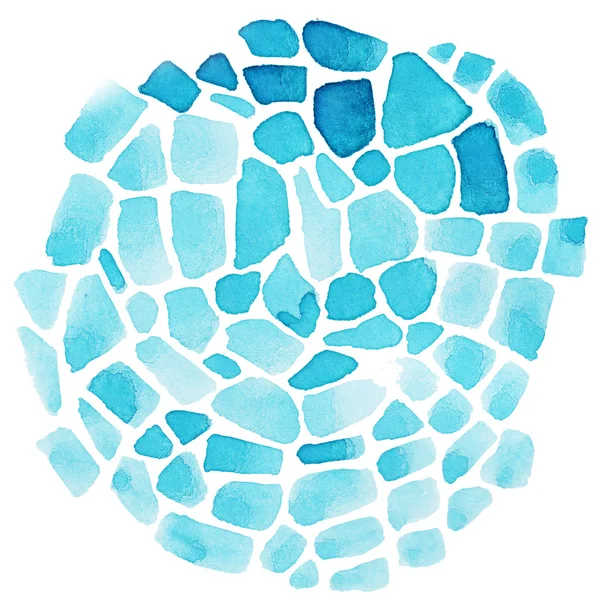 Acuarela abstracta mosaico —  Fotos de Stock