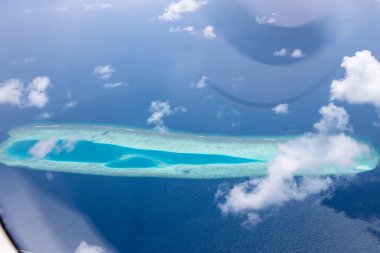 Kuş bakışı Maldivler