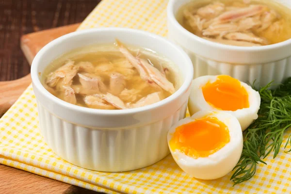 Aspic de carne de pollo, carne de res y cerdo — Foto de Stock