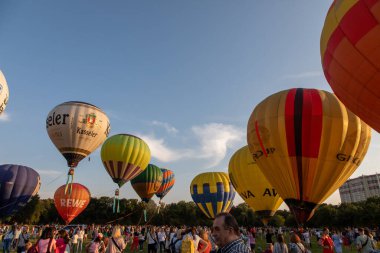 23 Ağustos 2021. Kiev, Ukrayna, Balon Festivali