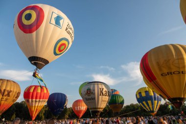 23 Ağustos 2021. Kiev, Ukrayna, Balon Festivali