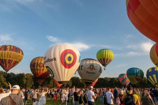 Ağustos 2021 Kiev Ukrayna Balon Festivali — Stok fotoğraf