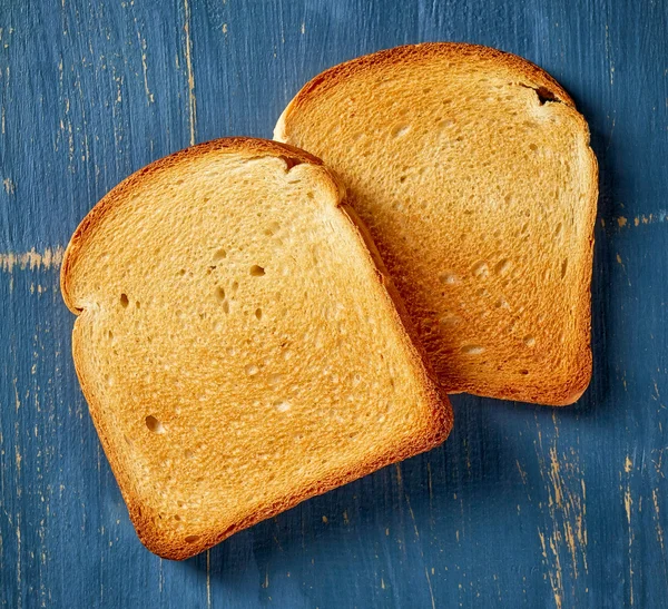 Pan tostado en rodajas — Foto de Stock