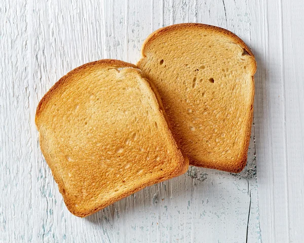 Pan tostado en rodajas — Foto de Stock