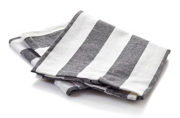 Βαμβάκι πετσέτα που απομονώνονται σε λευκό — Φωτογραφία Αρχείου