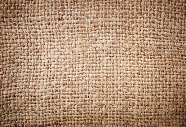 Текстура льняного бурлапа
