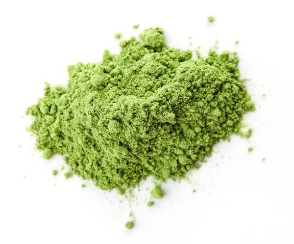 Genç arpa veya buğday çimen, detoks superfood, beyaz arka plan