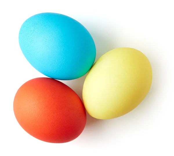 Colored easter eggs Royalty Free Stock Images