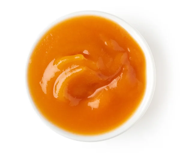 Bowl of carrot pumpkin squash — Stock Photo, Image