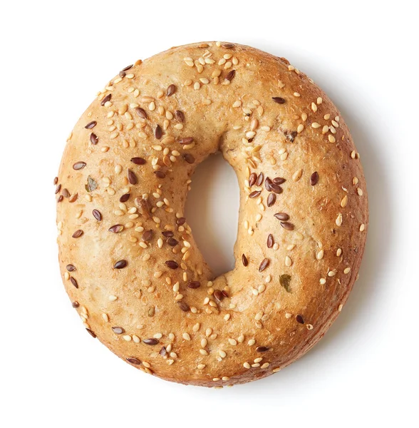 Bagel Fullgrain com sementes — Fotografia de Stock