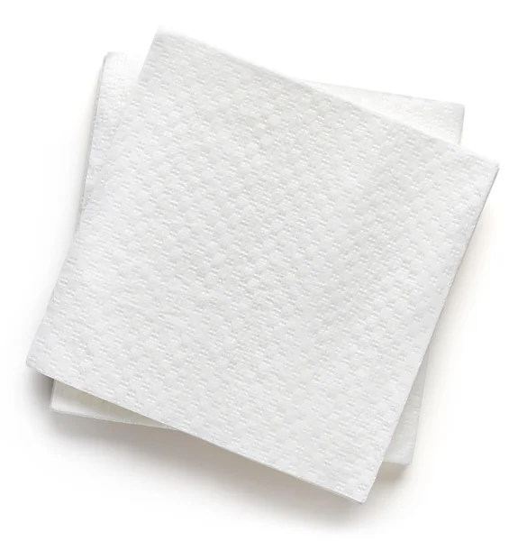 White paper napkins Stock Photo by ©Givaga 24005963